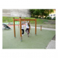Preview: Klettergerüst horizontale Leiter für Spielplatz und Kindergarten