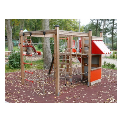 Spielkombination kleiner Dschungel für Spielplatz und Kindergarten
