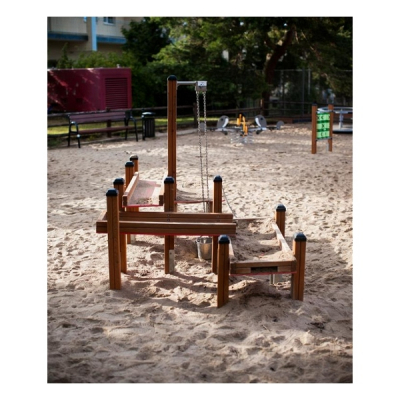 Sand- und Matschanlage für Spielplatz und Kindergarten